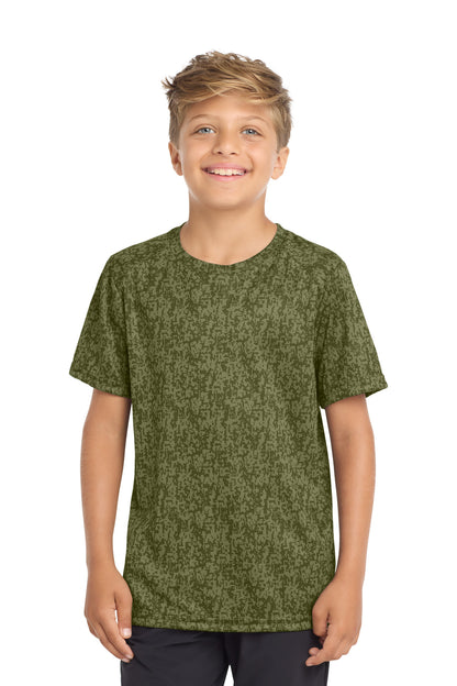 Sport-Tek ® Youth Digi Camo Tee
