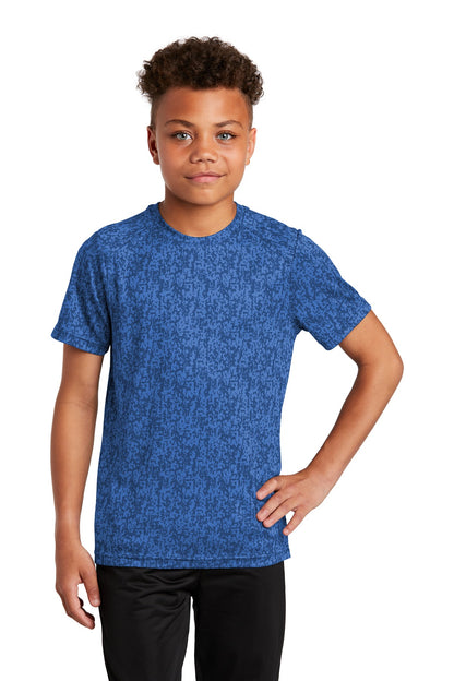 Sport-Tek ? Youth Digi Camo Tee. YST460