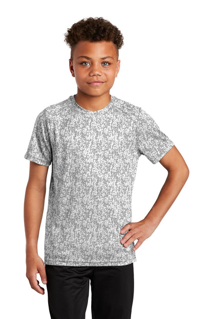 Sport-Tek ? Youth Digi Camo Tee. YST460