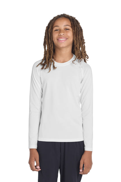 Sport-Tek ® Youth Long Sleeve Rashguard Tee