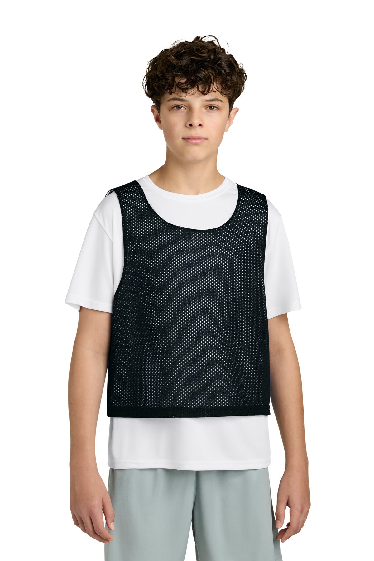 Sport-Tek® Youth Lacrosse Reversible Pinnie