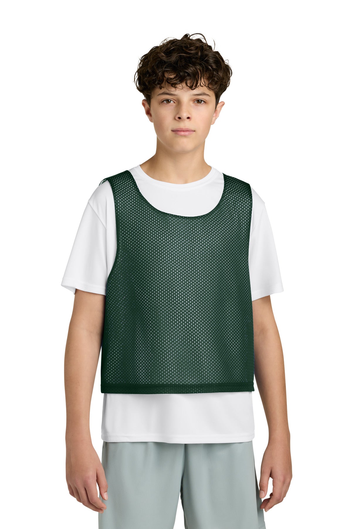 Sport-Tek® Youth Lacrosse Reversible Pinnie
