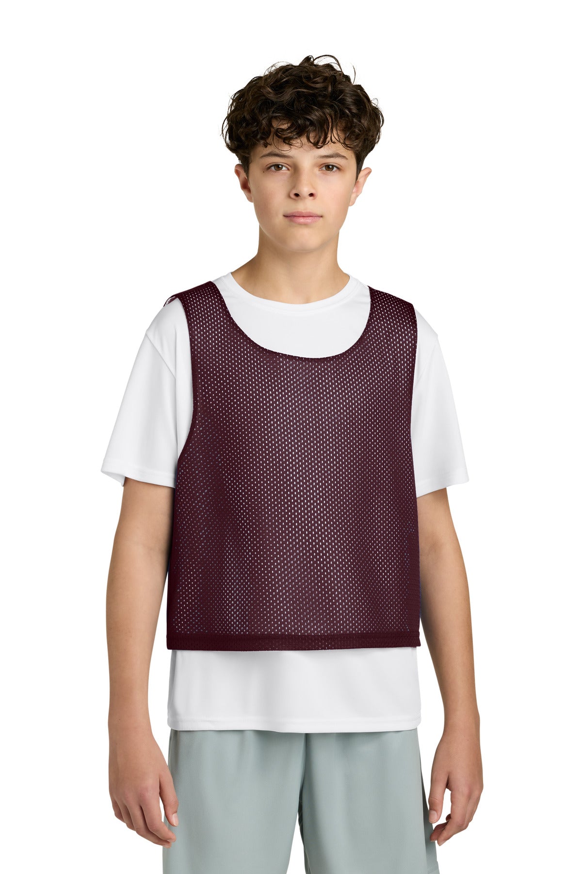 Sport-Tek® Youth Lacrosse Reversible Pinnie