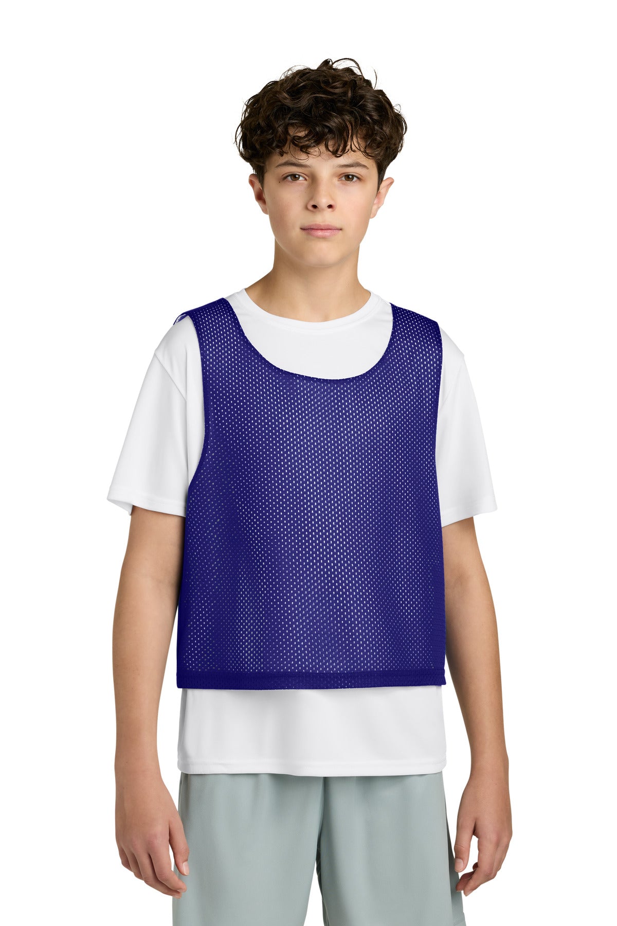 Sport-Tek® Youth Lacrosse Reversible Pinnie