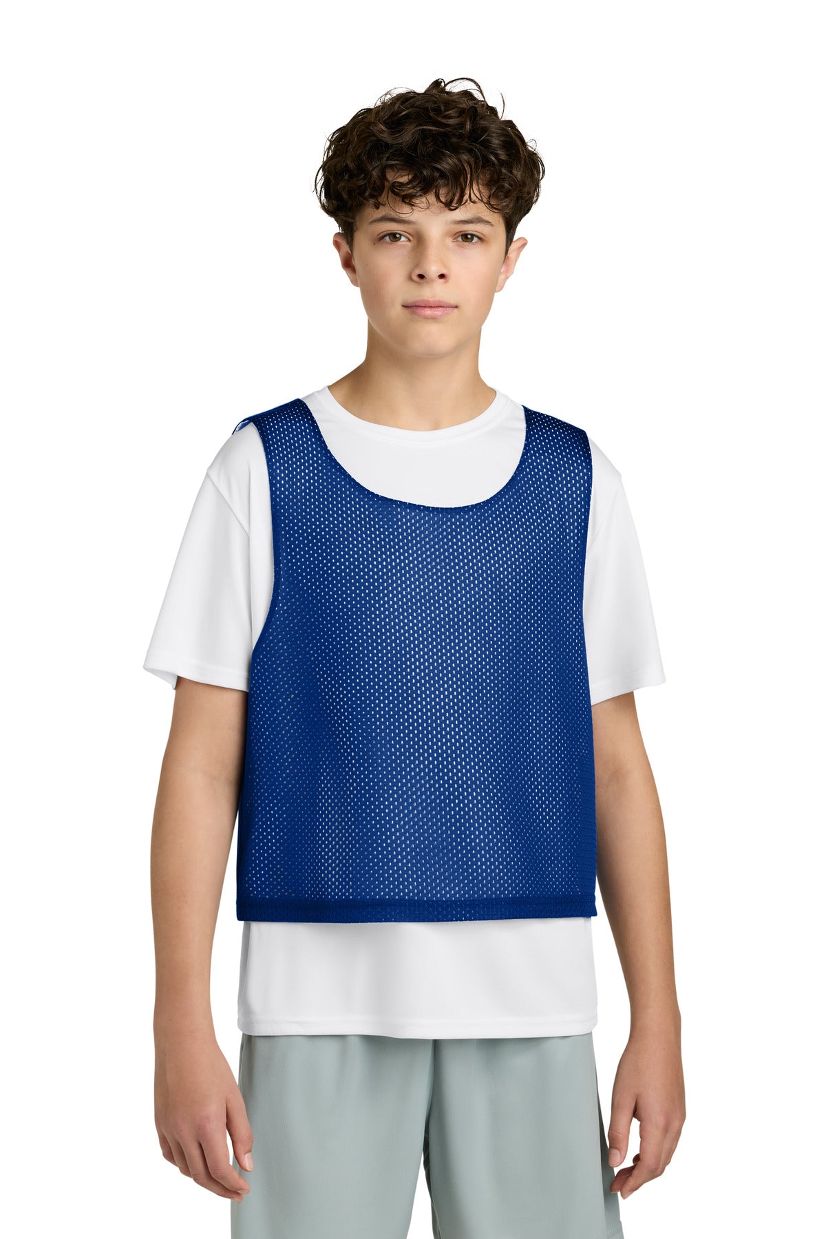 Sport-Tek® Youth Lacrosse Reversible Pinnie